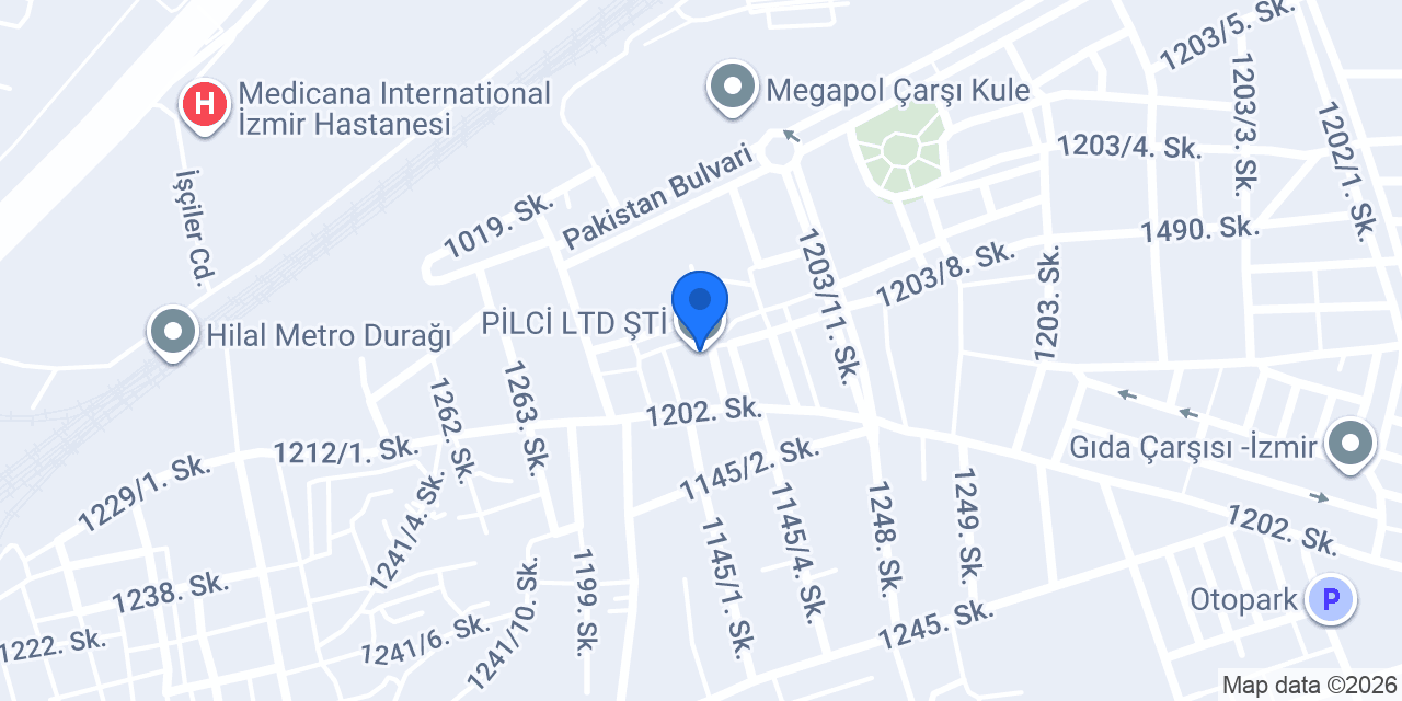 PİLCİ LTD ŞTİ konumu