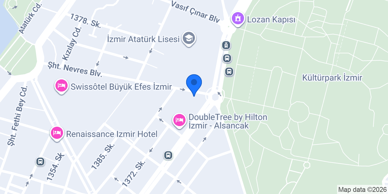 BRITISH EDUCATION BUREAU BEB İZMİR konumu