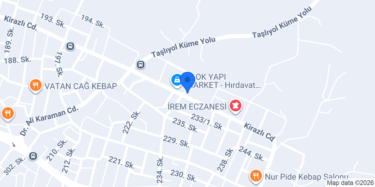 Kemalpaşa Malmüdürlüğü konumu
