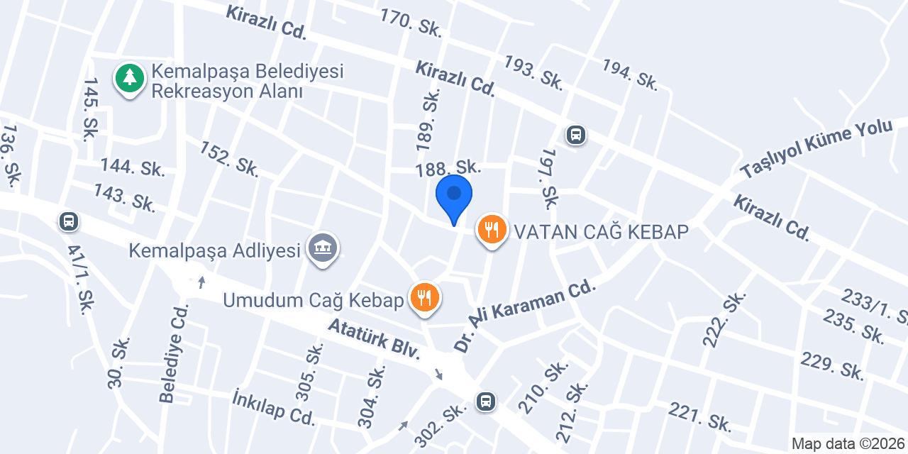 Bil Dershaneleri konumu