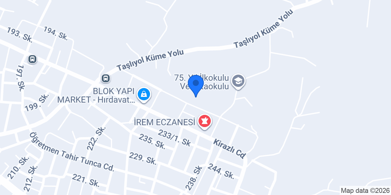 Ödül Anaokulu konumu