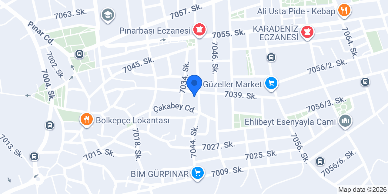 Koçak Mühendislik Doğalgaz konumu