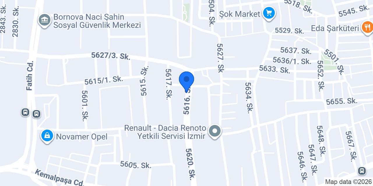 TBM Matbaa Malzemeleri ve Kağıtçılık A.Ş. konumu