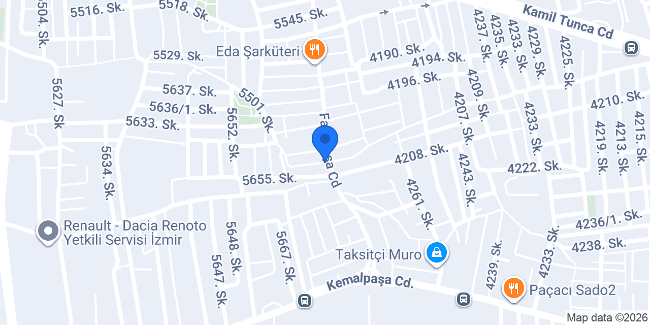 Eczane Yeni Tuncay konumu
