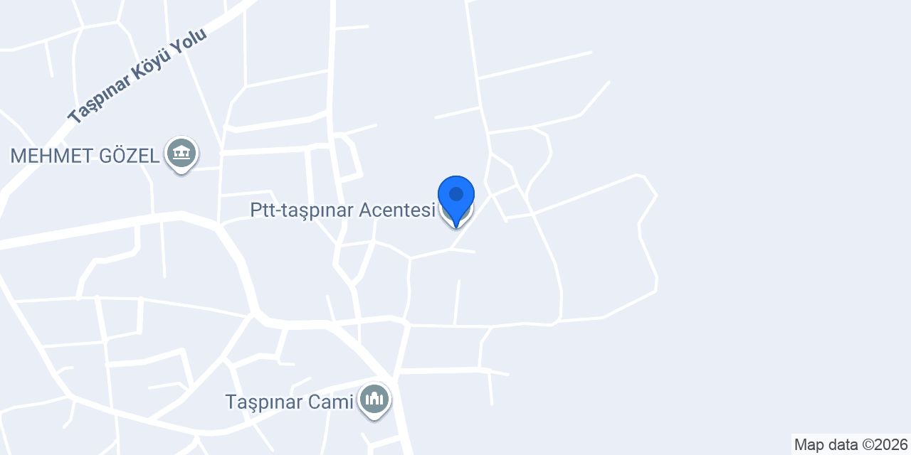 Ptt-taşpınar Acentesi konumu