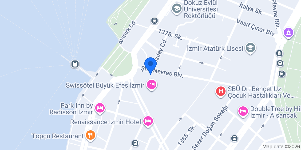 Midpoint Alsancak konumu