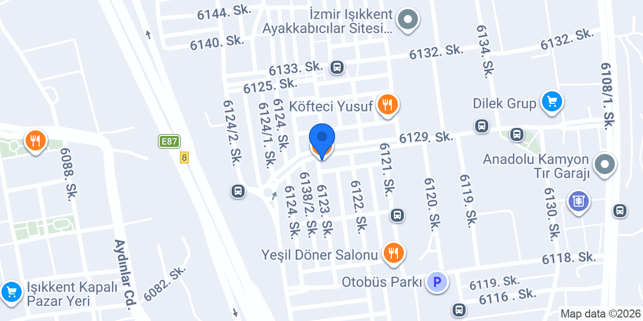 Meşhur Tire Kebapçısı Ali Usta konumu