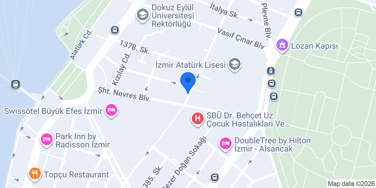 Deniz kitabevi konumu