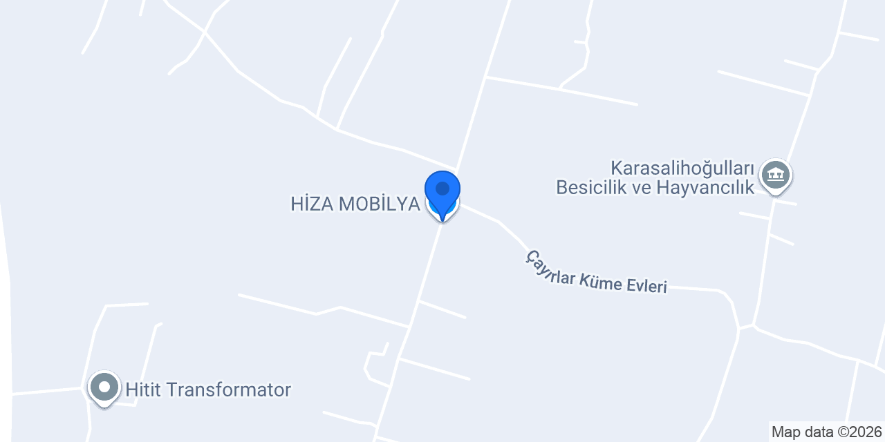 HİZA MOBİLYA konumu