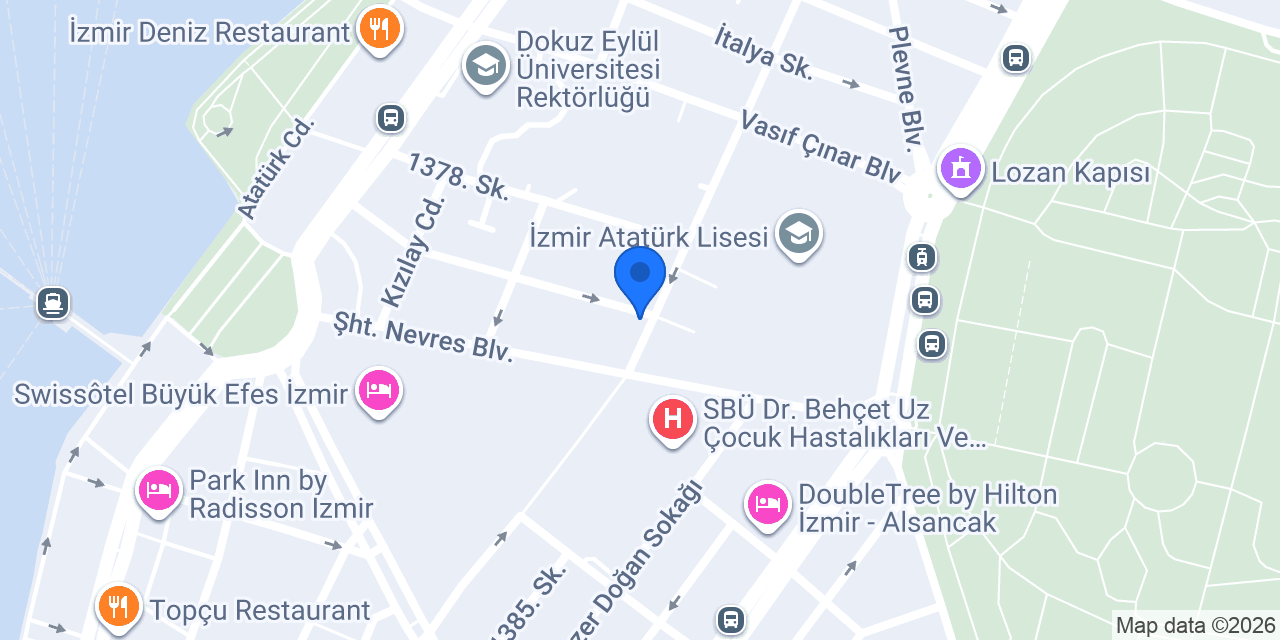 LezizFood Alsancak konumu