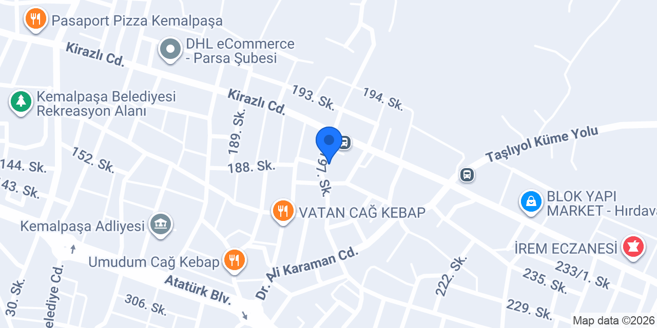 Aksakal İnşaat konumu