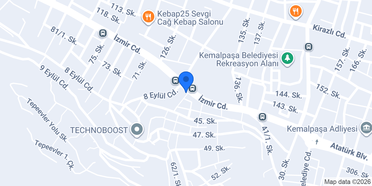 Diş Hekimi Hanife Sezin Ergut konumu