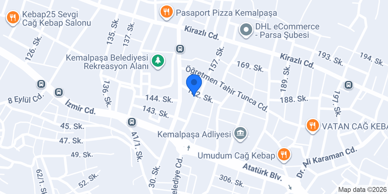 SMMM Hande Yazıcı konumu