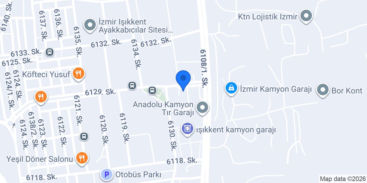Özgün Taşımacılık konumu