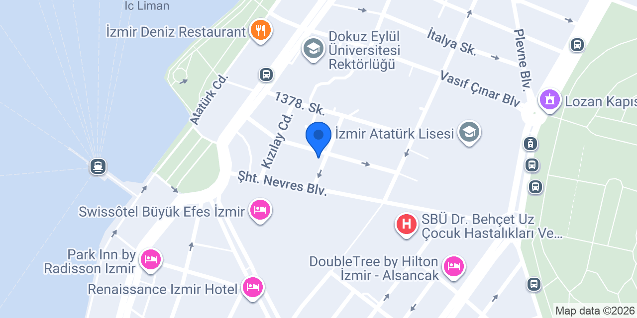 Diş hekimi Dr. Musani Franko konumu