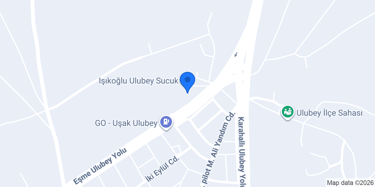 Işıkoğlu Ulubey Sucuk konumu
