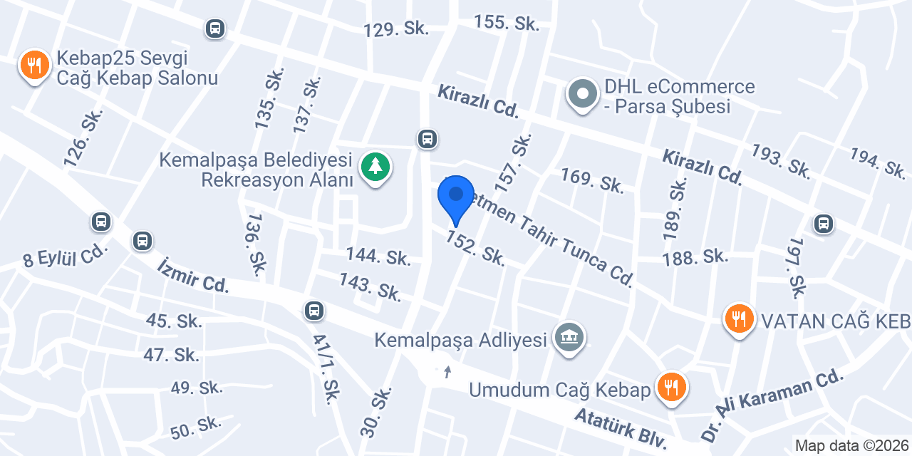 İşler Kitabevleri Kemalpaşa konumu
