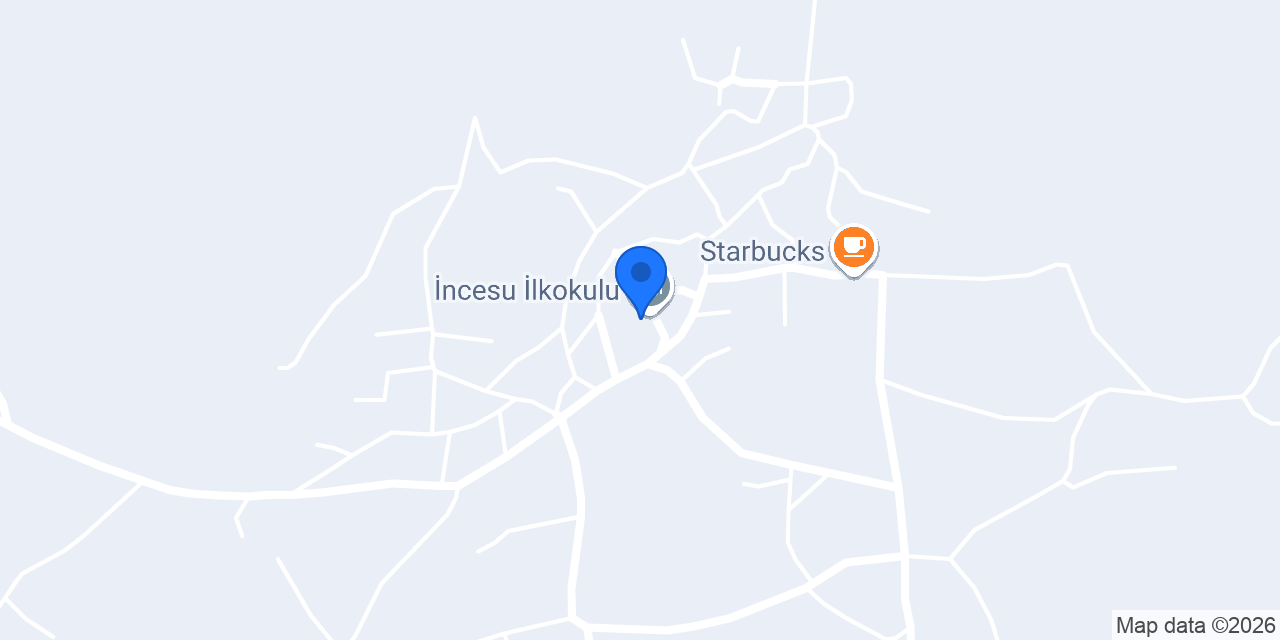 İncesu İlkokulu konumu