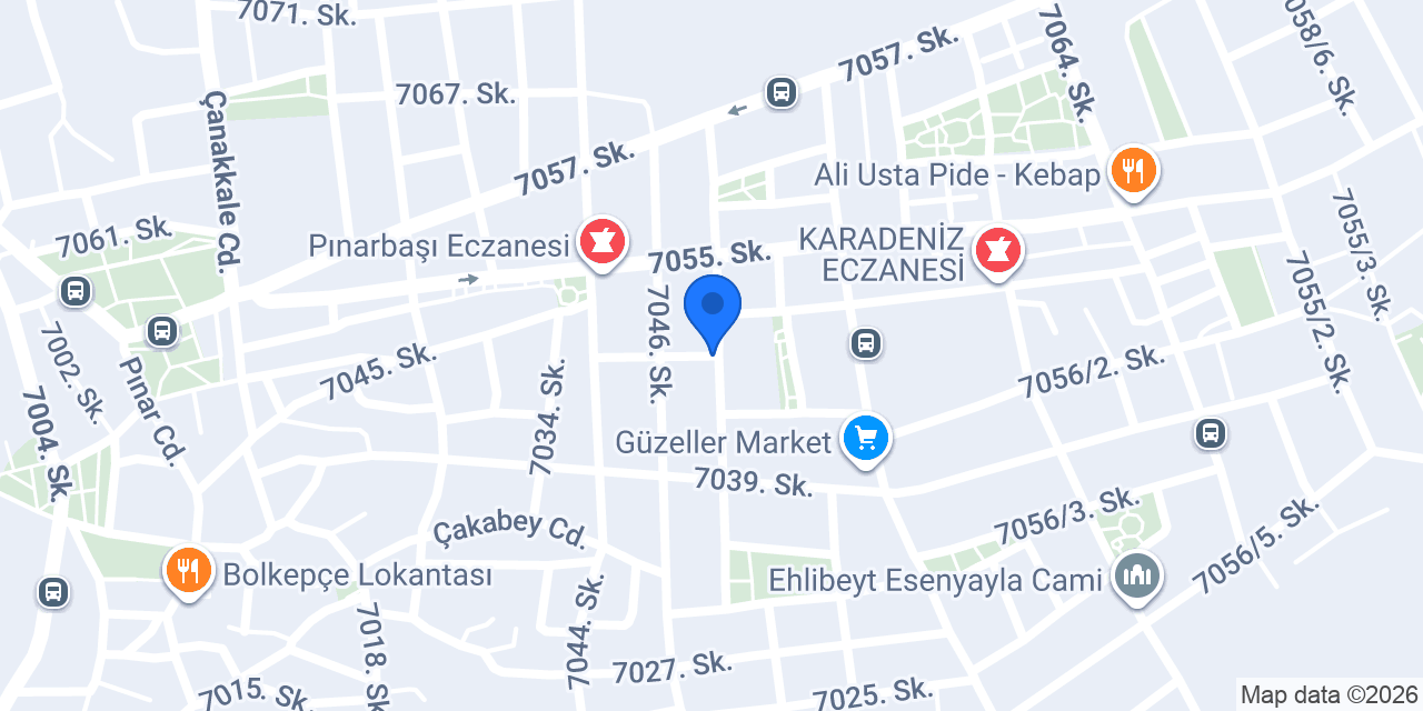 Özel Benim Okulum Anaokulu konumu