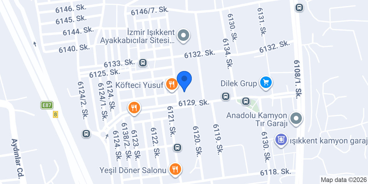 DTF BASKI IŞIKKENT konumu