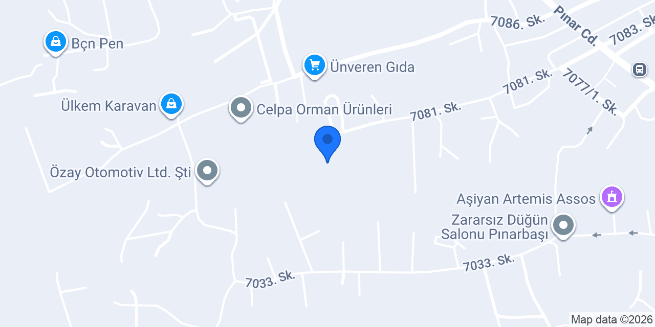 ASİL PLAST A.Ş.-Pınarbaşı konumu