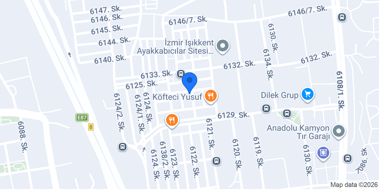 Aras Kargo Işıkkent Şubesi konumu