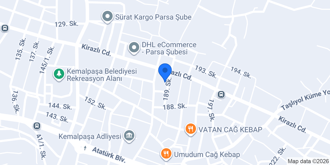 Karadeniz Rentacar konumu
