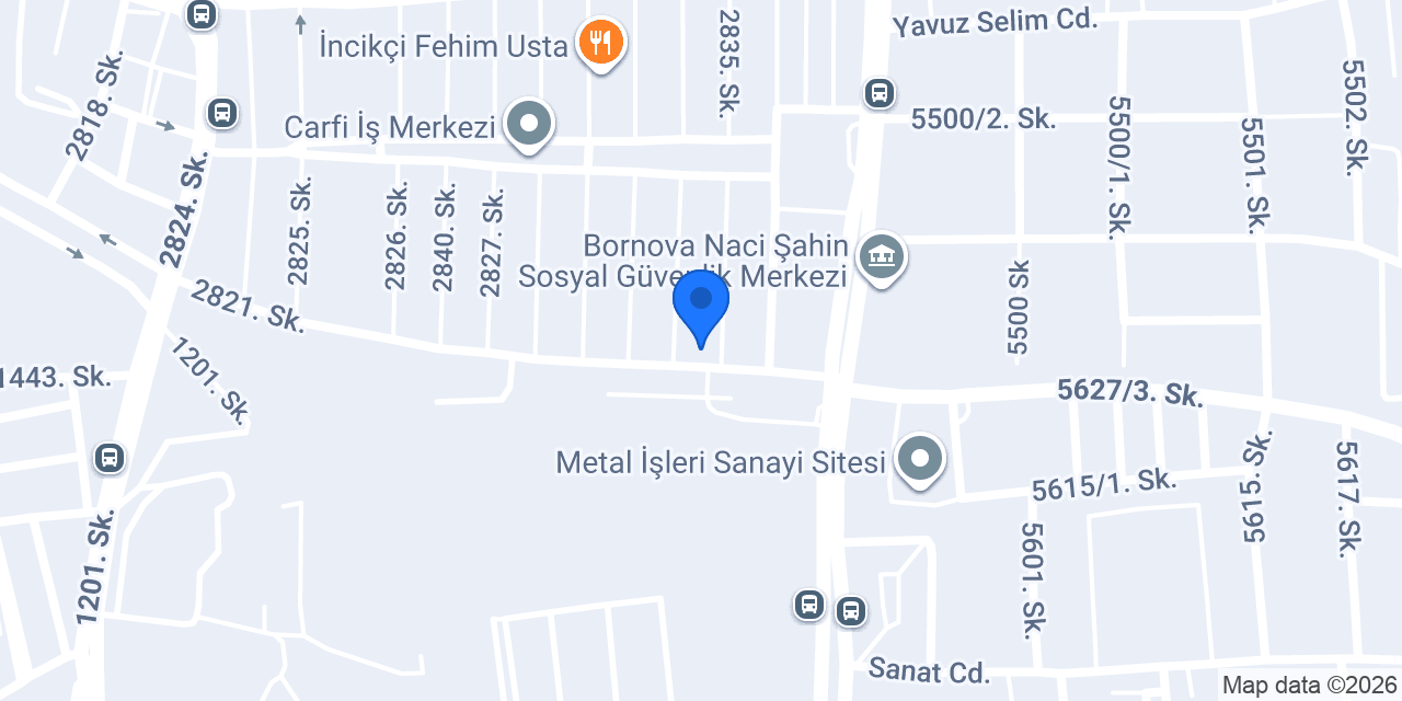 Korkmaz Oto konumu