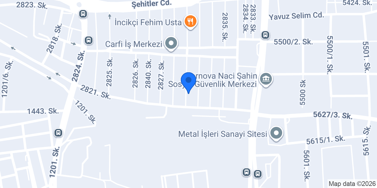 Saraçoğlu Teknik Hırdavat konumu