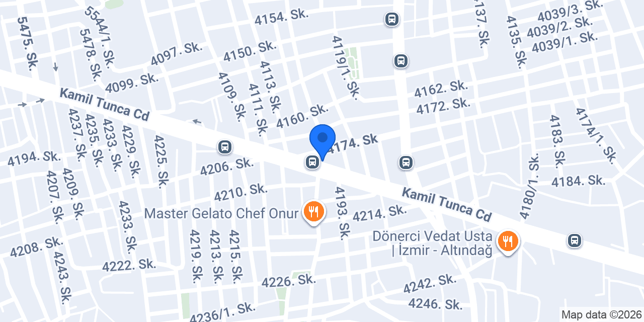Özay Sürücü Kursu konumu