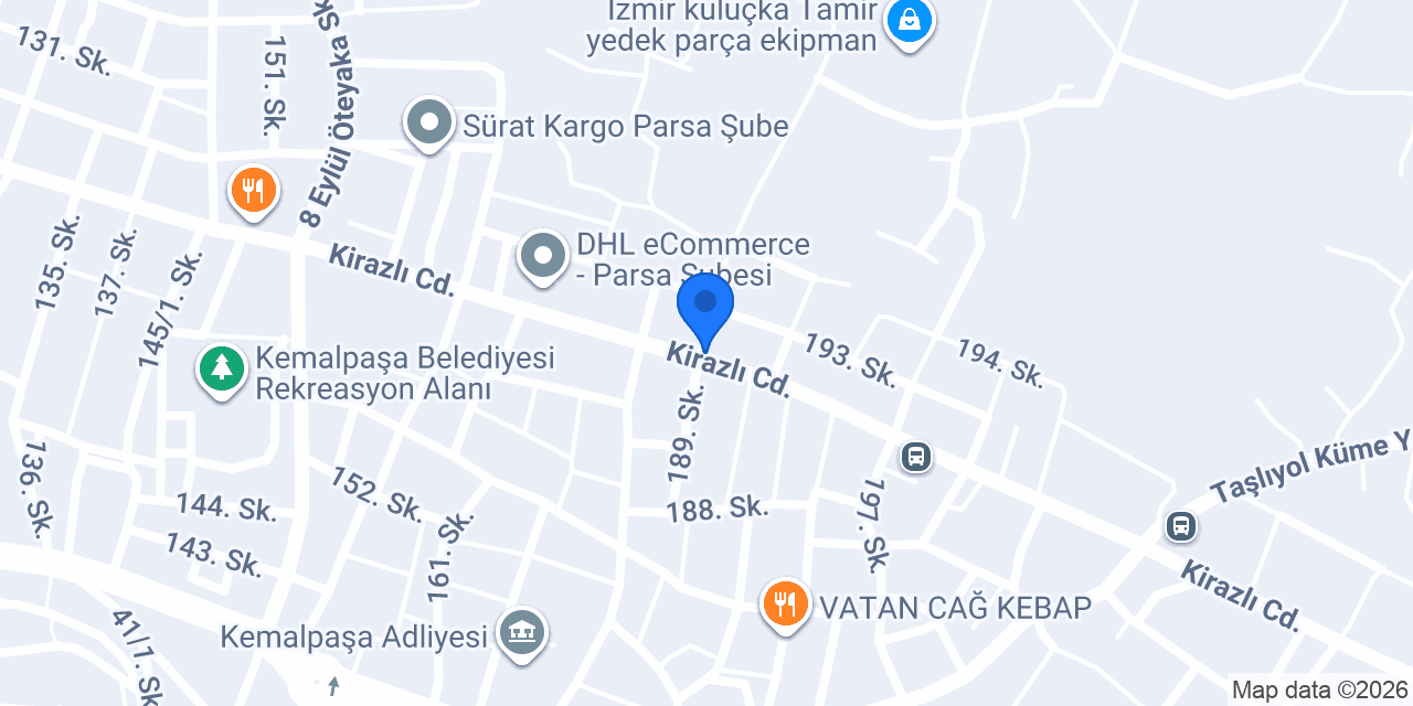 KRAL AKDENİZ TİCARET konumu