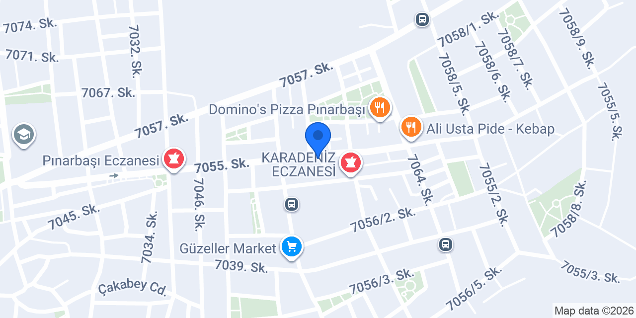 Ergül unlu mamülleri konumu