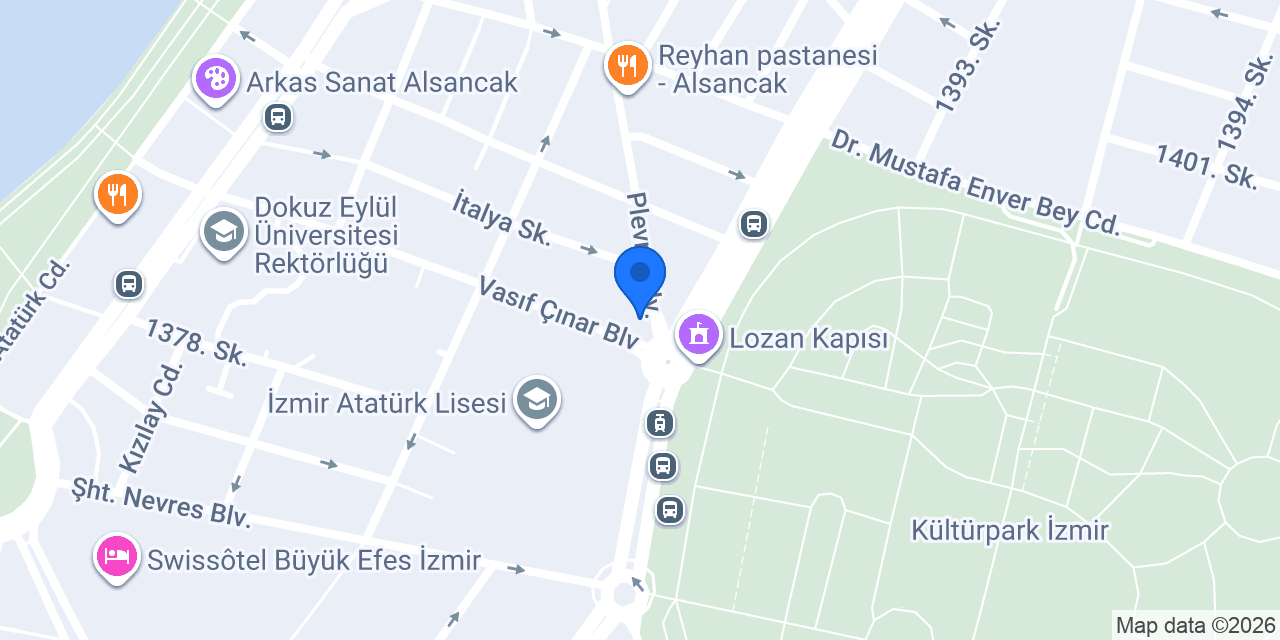 Lozan Taksi konumu