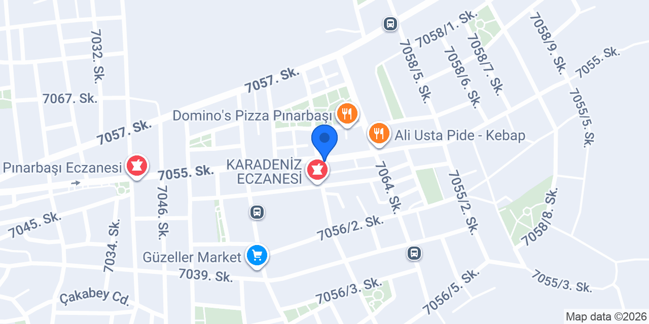 Pınar Unlu Mamülleri konumu