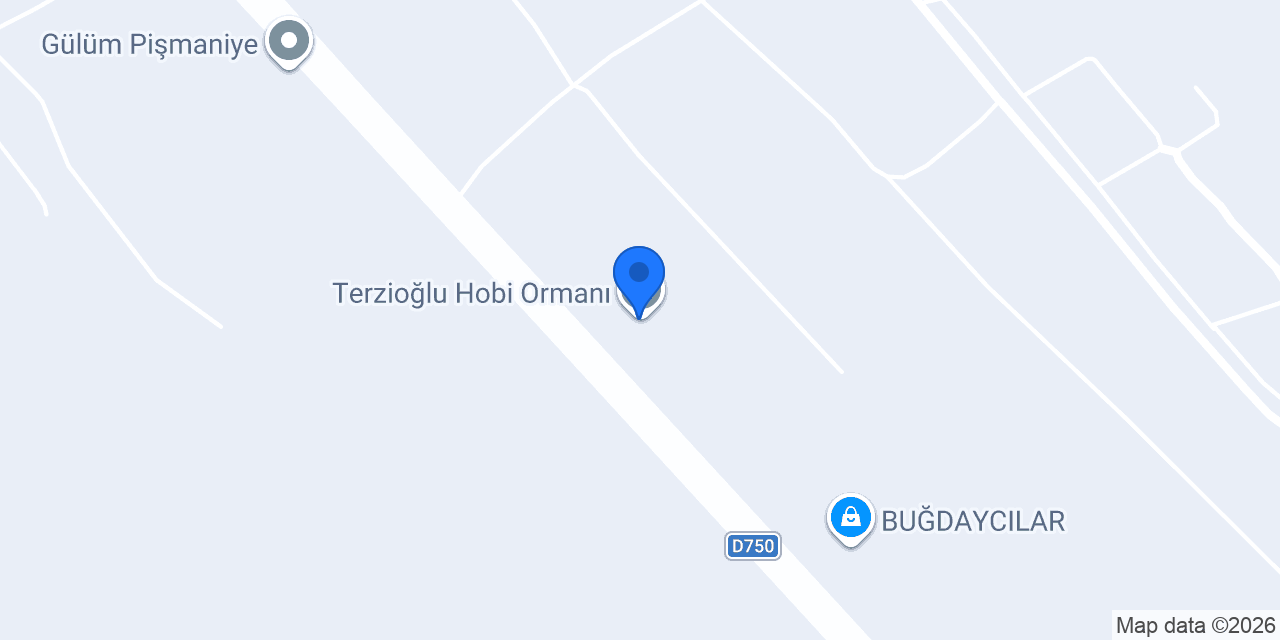 Terzioğlu Hobi Ormanı konumu