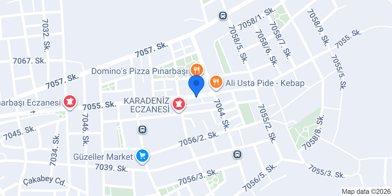 Özgül Kırtasiye konumu