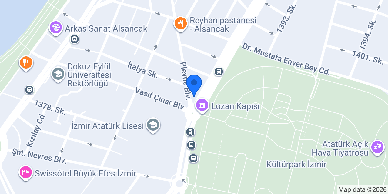 Lozan Pastanesi konumu