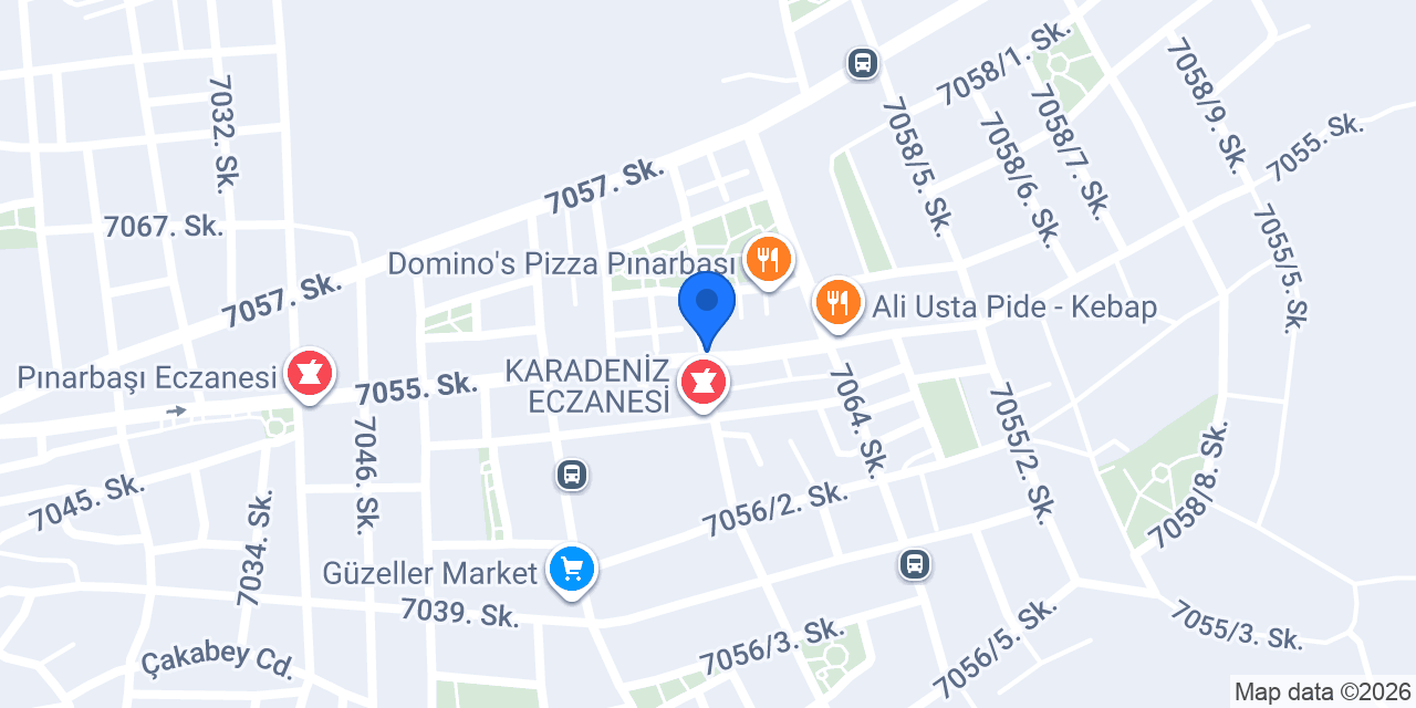 Pizza Papino konumu