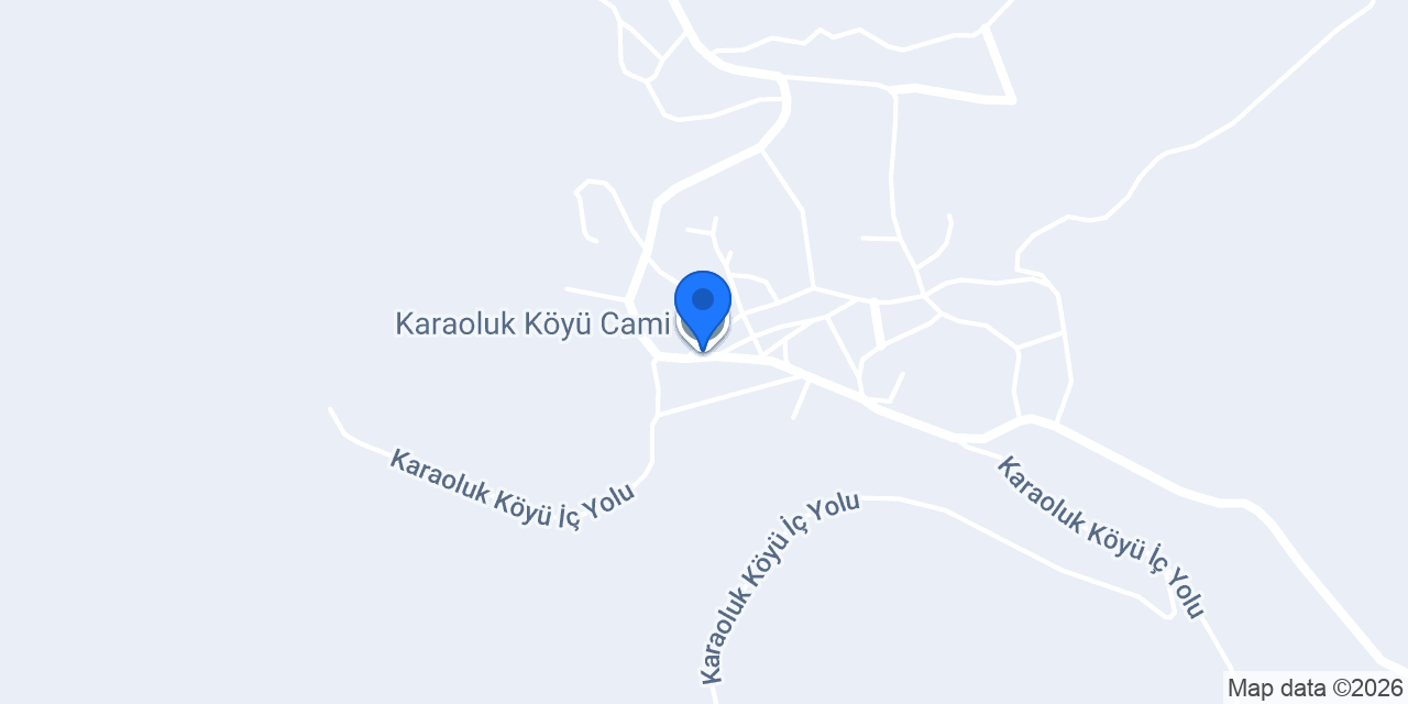 Karaoluk Köyü Muhtarlığı konumu