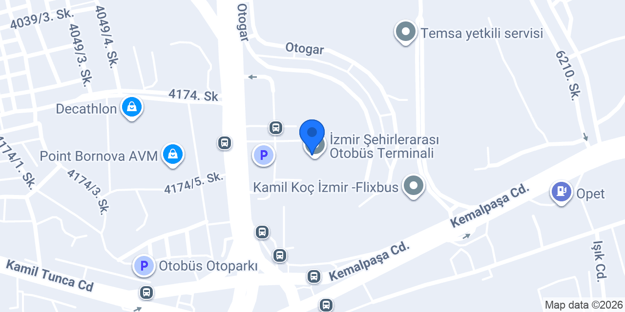 Eczane Garaj konumu