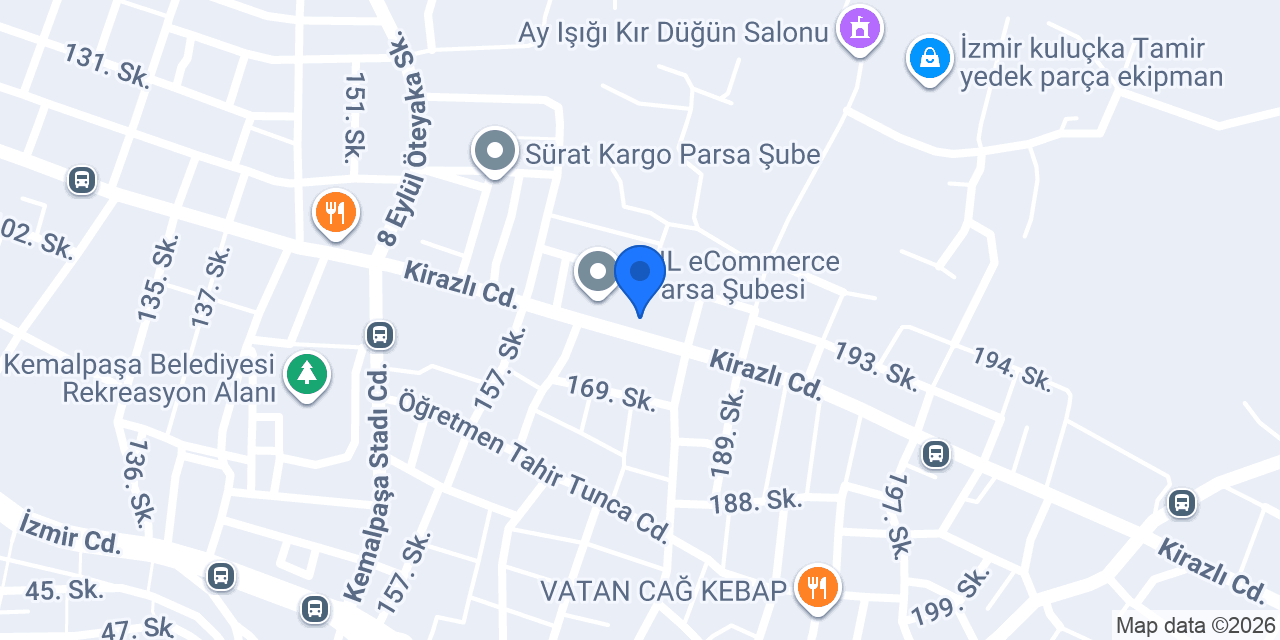 Kemalpaşa karagoz baklavaları konumu