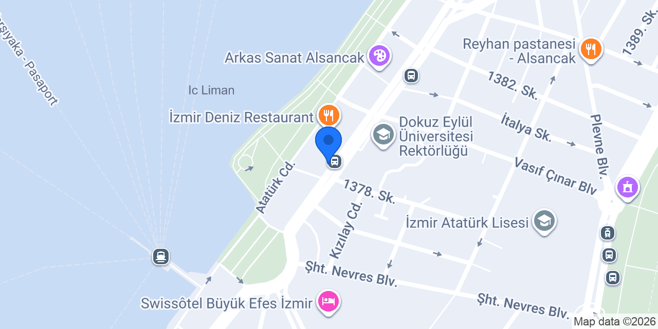 Escan Tur Alsancak konumu