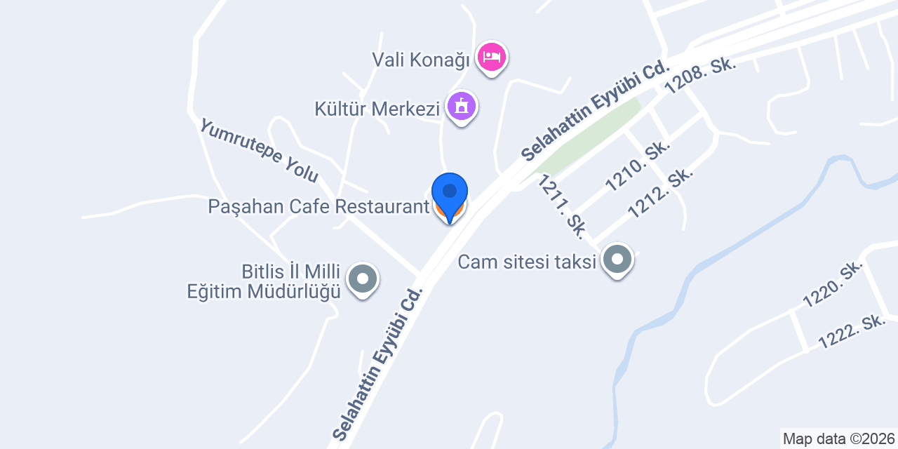 Paşahan Cafe Restaurant konumu