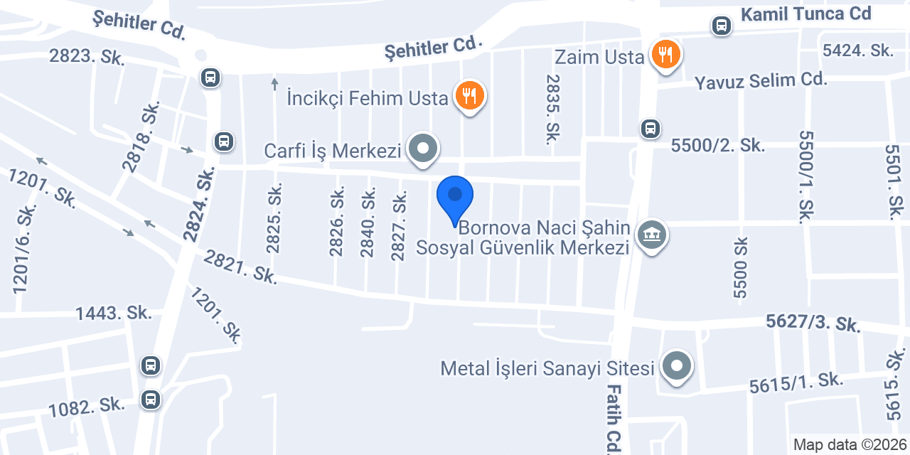 Aras Kargo Çamdibi Şubesi konumu