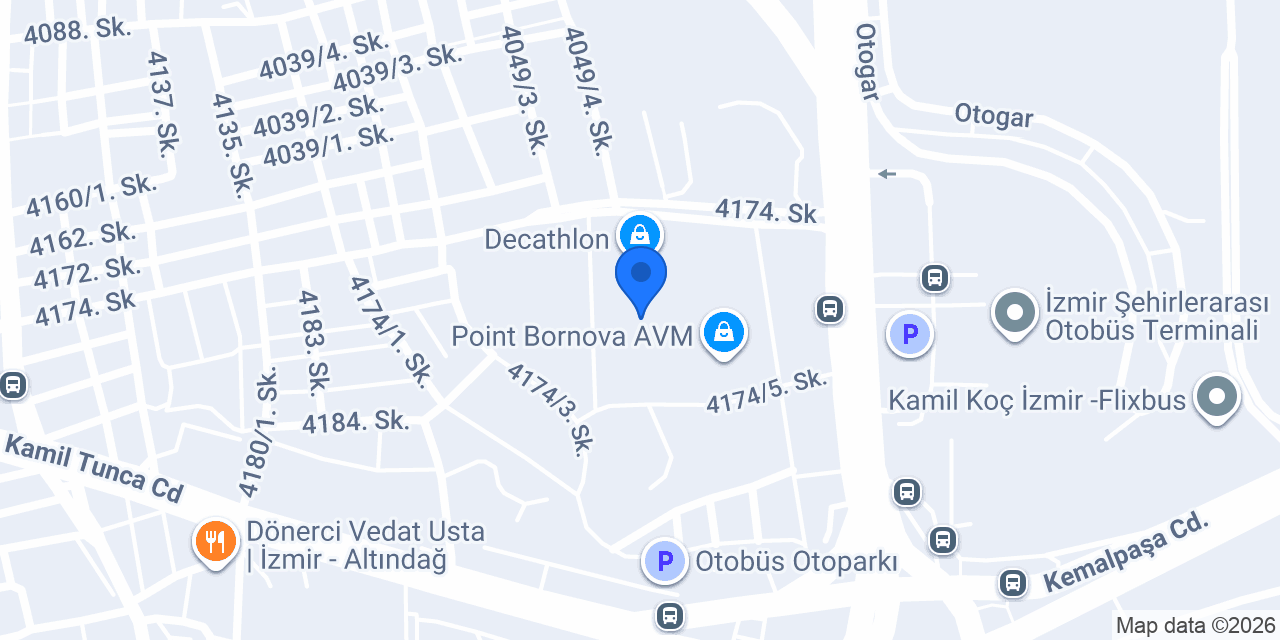BRANDY'S Point Bornova konumu