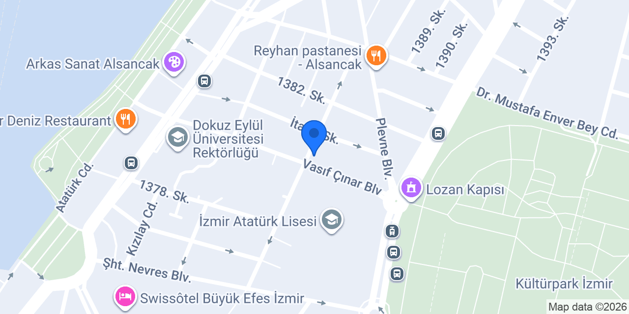 Alsancak Eczanesi konumu