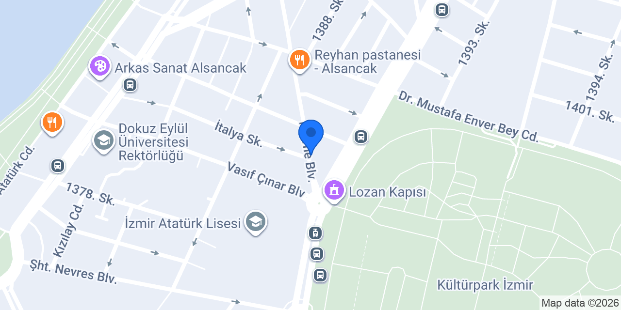 İxora Parfüm Alsancak konumu