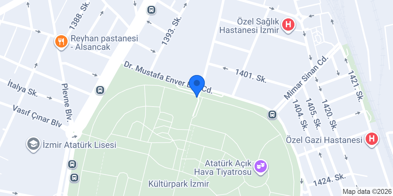 Migros - Fuar İzmir Şubesi konumu