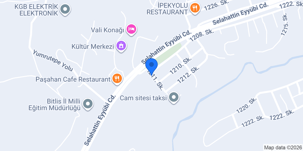 Bitlis acil taksi konumu