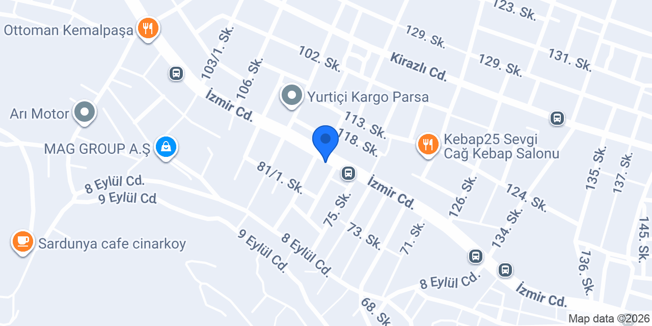 Kemalpaşa Çetmen konumu